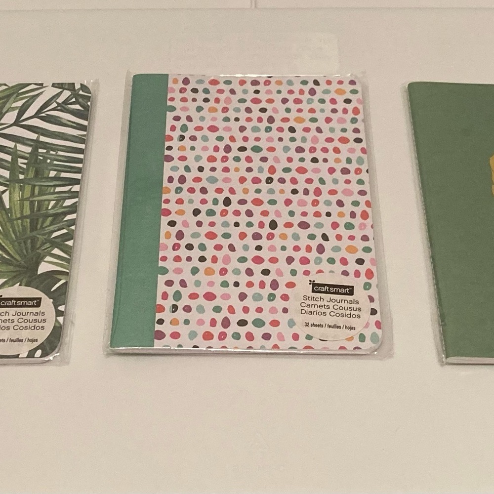 SOLD 3 Craft Smart Stitch Journals (New)